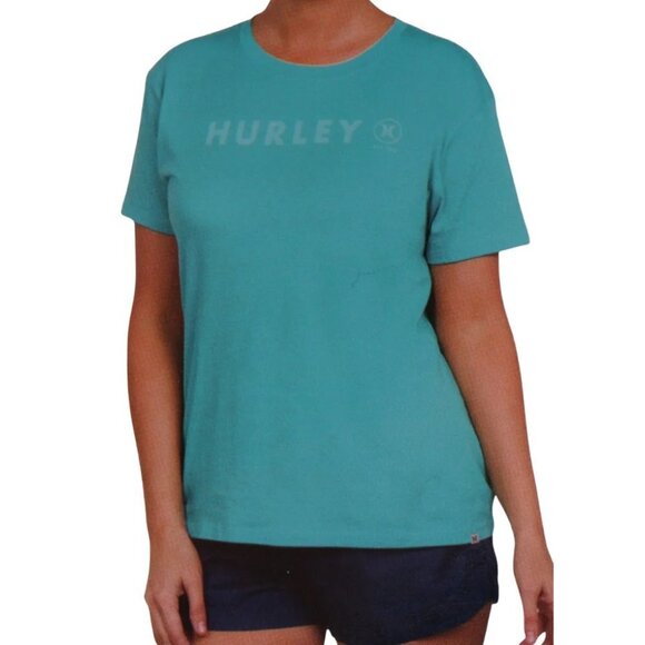 NWOT Hurley Turquoise Tshirt - Picture 1 of 4